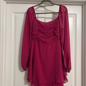 Altar’d State Pink Mini Dress